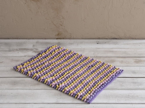 Πατάκι Μπάνιου Mantle Lavender Nima 70 x 110 Βαμβάκι-Πολυέστερ