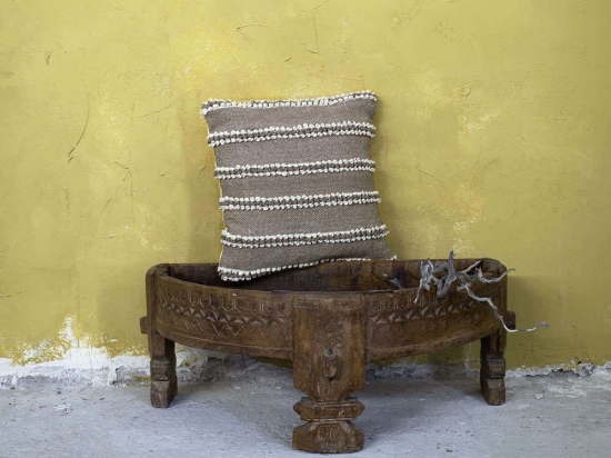 Διακοσμητικό Μαξιλάρι (Με Γέμιση) - Dolores Brown Nima 45X45 Ύφασμα