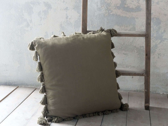 Διακοσμητικό Μαξιλάρι (Με Γέμιση) - Lieve Khaki Nima 65Χ65 100% Βαμβάκι
