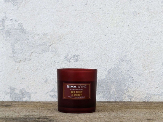 Κερί Αρωματικό 180gr - Red Fruit & Woody Nima Παραφίνη