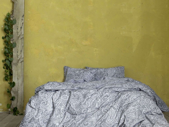 Πάπλωμα Idalia Grey Nima Υπέρδιπλο 220x240cm 100% Βαμβάκι