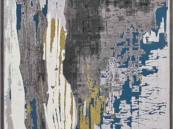 Χαλί Gabrielle 401X/Q13 Anthacite-Petrol Carpet Couture 160X235cm
