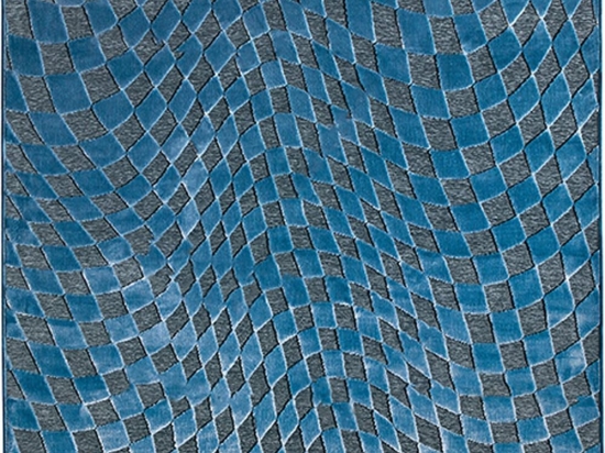 Χαλί Genova 38526/9999/43 Anthracite-Blue Carpet Couture 160X230cm