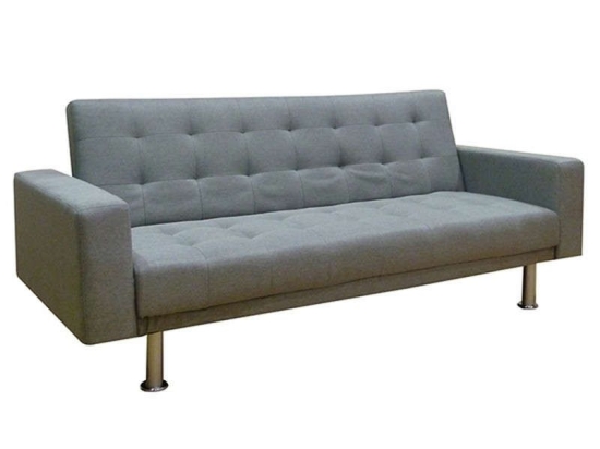 Καναπές-Κρεβάτι Vitalia 40.0033 194Χ93Χ84cm Grey Ύφασμα