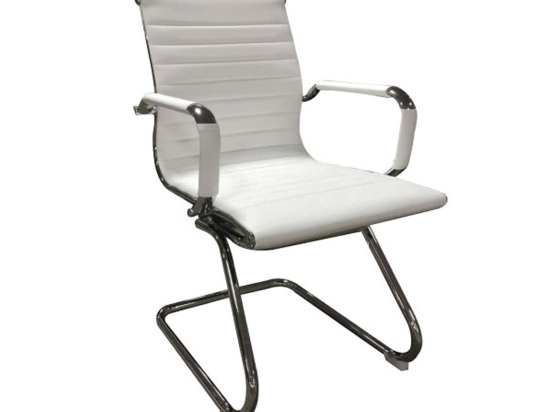 Καρέκλα Υποδοχής Bs 8250 White 01-0161 56X61X90cm
