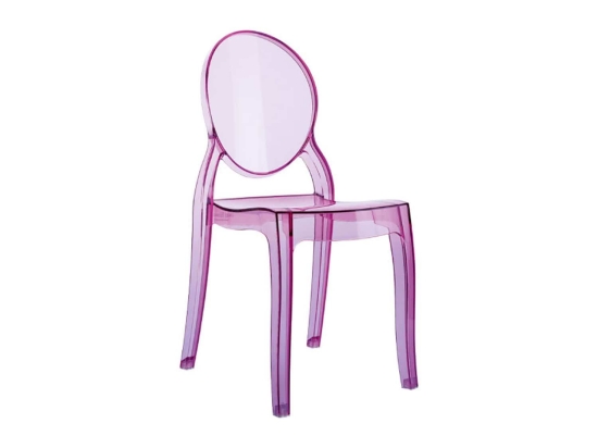 Καρέκλα Elizabeth Baby Pink 32-0171  30X34X63cm Siesta Πολυπροπυλένιο