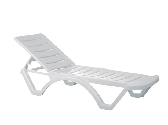 Ξαπλώστρα Aqua White 02-0026 Siesta