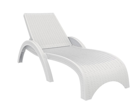 Ξαπλώστρα Fiji White 53-0044 Siesta