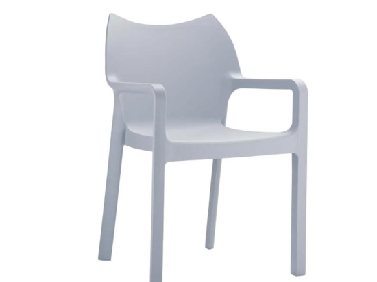 Πολυθρόνα Diva Silver Grey 20-0086 Siesta