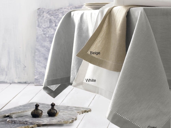 Τραπεζομάντηλο Inez Beige Ρυθμός 170X300 100% Βαμβάκι