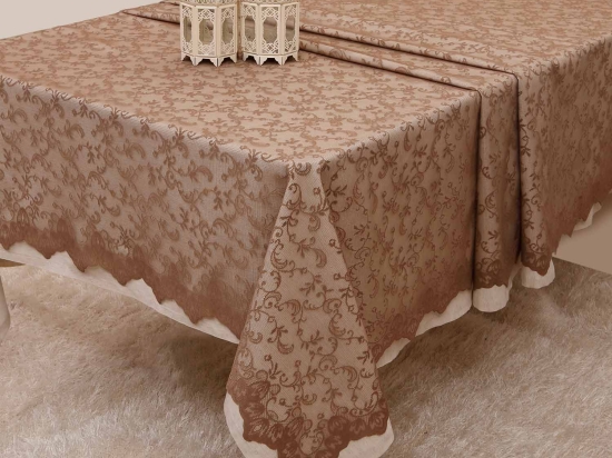 Σουπλά Σετ 4τμχ. 2331 Beige Anna Riska 32x45cm Βαμβάκι-Πολυέστερ