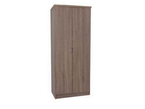 Ντουλάπα Life Sonoma E8381,2 80X42X180 cm Δίφυλλη Μελαμίνη