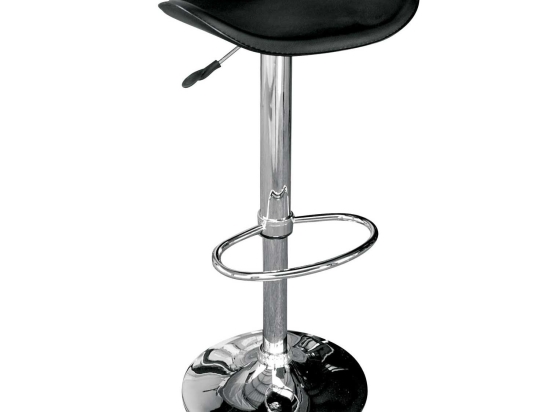 Σκαμπό Μπάρ Saddle ΕΜ100,7 45Χ43Χ64/85 cm Σετ 2τμχ Μέταλλο,PVC