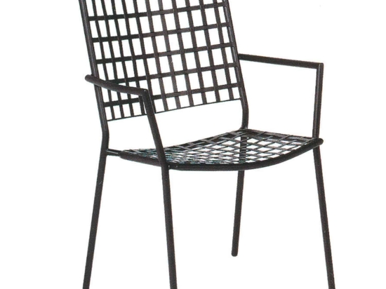 Πολυθρόνα Castello Black Ε5164,1 57x62x89 cm