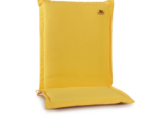 Μαξιλάρι Πολυθρόνας N3/09 93X43X4 cm Yellow Πολυέστερ