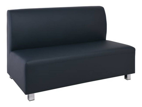 Καναπές 2θέσιος Bandy Ε952,25 130x71x88cm Pu Grey Τεχνόδερμα