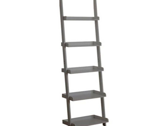 Βιβλιοθήκη-Ραφιέρα Shelf Ε763,4 56x32x189cm Grey Mdf