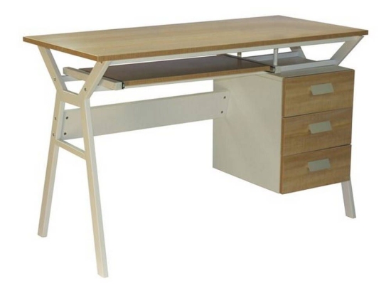 Γραφείο Unit Η/Υ  ΕΟ433 120x54x76cm White-Sonoma