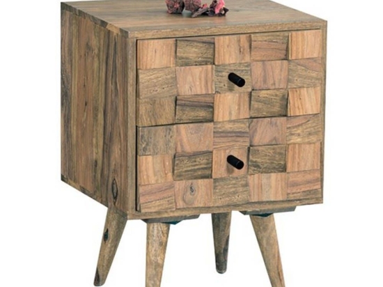Κομοδίνο Teka ΕΑ7044 40x35x55cm Acacia Natural Ξύλο