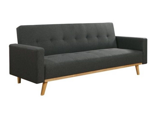 Καναπές - Κρεβάτι Τριθέσιος Carlos Ε9922,1 200x94x83cm Dark Grey Ύφασμα
