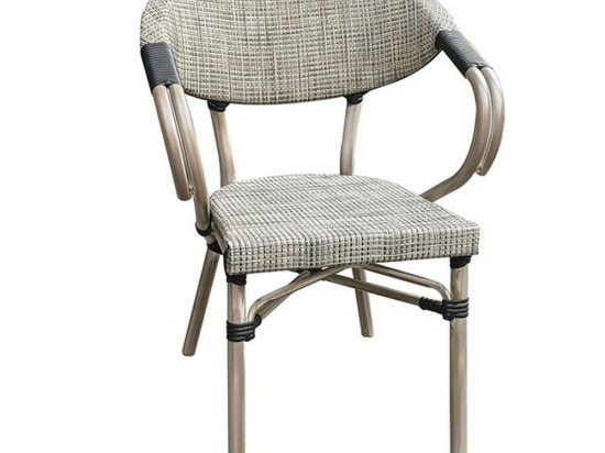 Πολυθρόνα Costa  Antique Grey/Beige Ε286,1 58x57x83cm