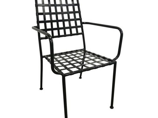 Πολυθρόνα Paton Black Ε5143,2 54x62x92cm