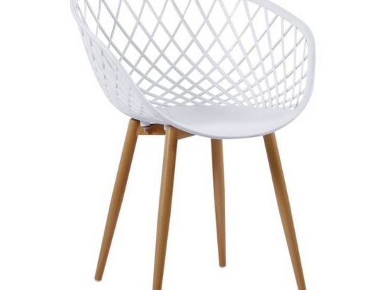 Πολυθρόνα Rex Natural/White Ε373,11 62x56x80cm