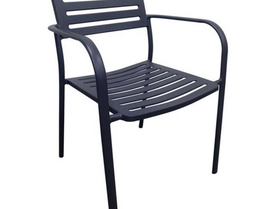 Πολυθρόνα Roma Black Ε527,1 56x55x80cm