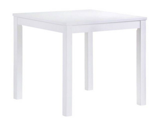Τραπέζι Naturale White Ε7672,1 80x80x74cm Mdf