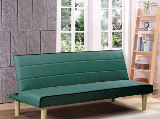 Καναπές - Κρεβάτι Biz Ε9438,3 167x75x70cm/167x87x32 Green Ύφασμα
