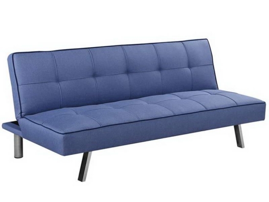 Καναπές - Κρεβάτι Kappa Ε9682,3 175x83x74cm/175x97x38cm Blue Ύφασμα