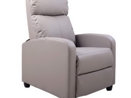 Πολυθρόνα Relax Porter Ε9781,6P 68x86x99cm Cappuccino Τεχνόδερμα