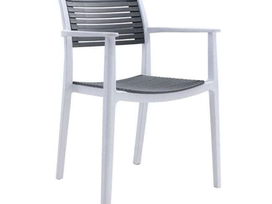 Πολυθρόνα Akron Ε350,12 60x55x85cm Grey