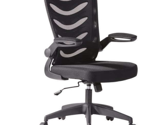 Πολυθρόνα Γραφείου BF2945 ΕΟ602,1 58x58x95/103cm Black