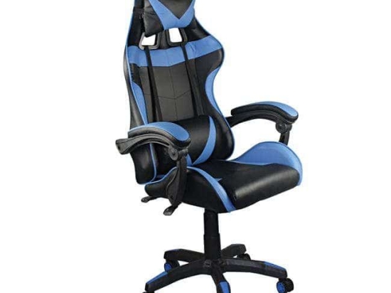 Πολυθρόνα Γραφείου Διευθυντική-Gaming BF7850 ΕΟ582,2 63x70x117/127cm Black-Blue