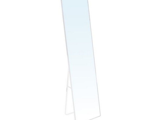Καθρέπτης Δαπέδου Dayton Ε7182,3 40x33x160cm White Αλουμίνιο,Γυαλί