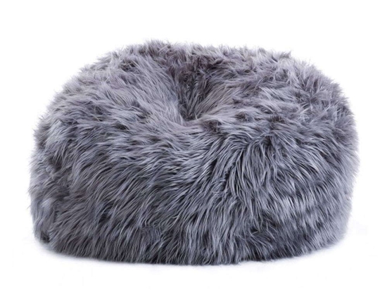 Πουφ Bigo Luxury Ε017,1 110x110x86cm Anthracite