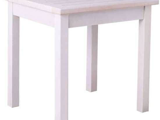Τραπεζάκι Βοηθητικό Lugano Ε222,2W 45x40x43cm White