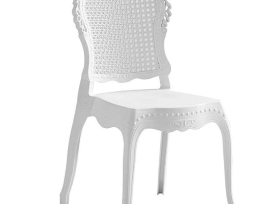Καρέκλα Codess Ε3809,1 42x52x88cm White Πολυπροπυλένιο
