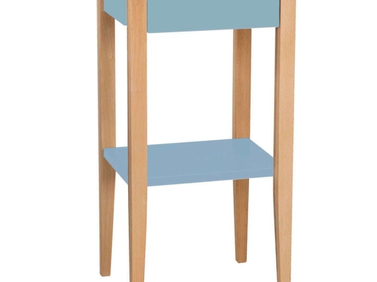 Τραπεζάκι Βοηθητικό Entlik ENTLIKST13 40x35x70cm Light Blue