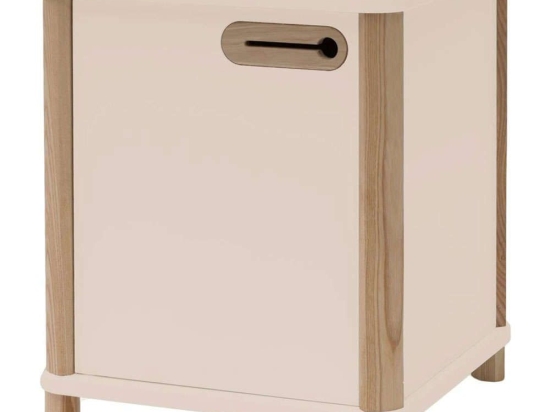 Κομοδίνο Ashme ASHMEBST4 42x42x48cm Beige