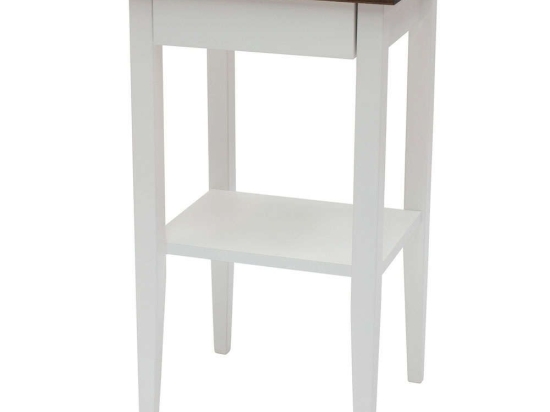 Τραπεζάκι Βοηθητικό Entlik ENTLIKSTBLACK 40x35x70cm Blackstained Oak