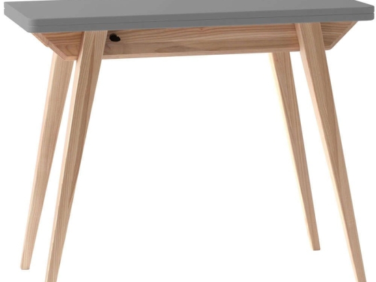 Τραπέζι Επεκτεινόμενο Envelope ENVELOPEEXT6 90x45x76/90x90x74,8cm Concrete Mdf,Ξύλο