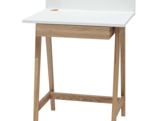Γραφείο Luka LUKA1DOFASH1 65x50x75cm Natural-White
