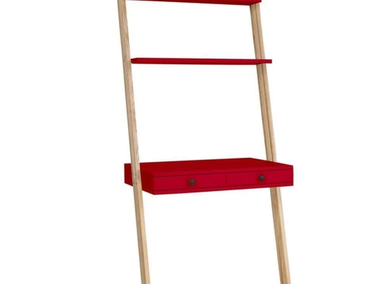 Γραφείο Ladder Leno LENOO12 79x49x183cm Red