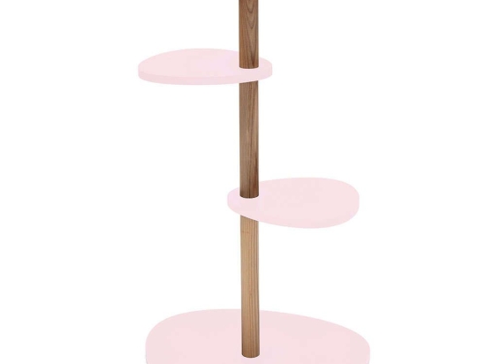 Ραφιέρα Δαπέδου Magla MAGLAS9 55,5x50x91,2cm Pink