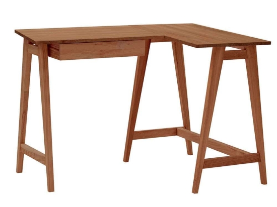 Γραφείο Luka Δεξιά Γωνία LUKASROFVENOAK 115x50x75cm Oak