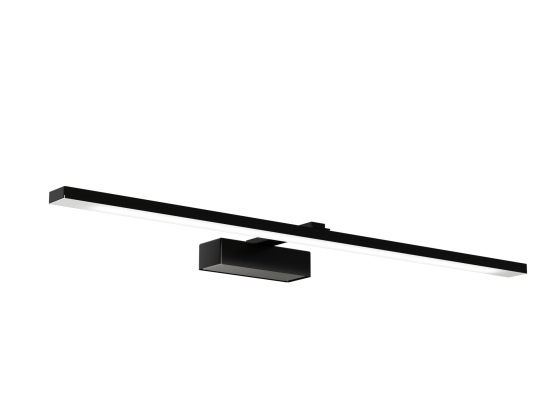 ΦΩΤΙΣΤΙΚΟ LED ΕΠΙΠΛΟΥ 6.5W 6000K 500LM ΜΑΥΡΟ 55X13X3CM