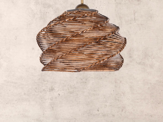 ΚΡΕΜΑΣΤΟ ΦΩΤΙΣΤΙΚΟ ΜΟΝΟΦΩΤΟ ΚΑΦΕ Φ35X80CM E27