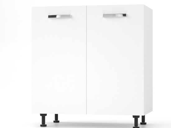 CHARLOTΤE ΚΑΤΩ ΝΤΟΥΛΑΠΙ 80X46.5X82ΕΚ ΜΕ ΜΕΤΑΛΛΙΚΑ ΧΕΡΟΥΛΙΑ ΛΕΥΚΟ